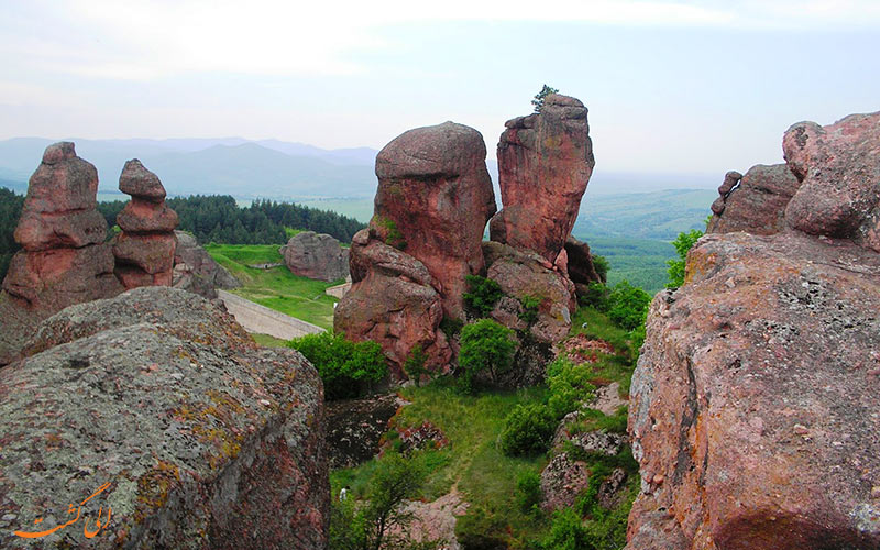 صخره های قلعه بلوگرادچیک بلغارستان