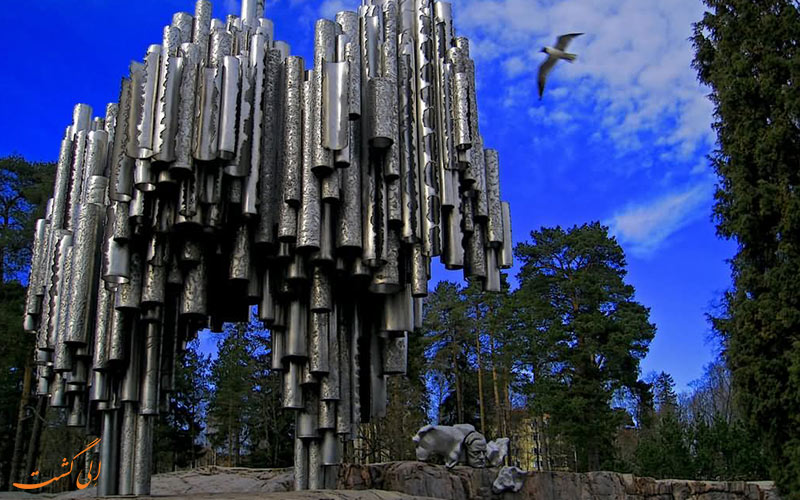 مجسمه سیبلیوس فنلاند