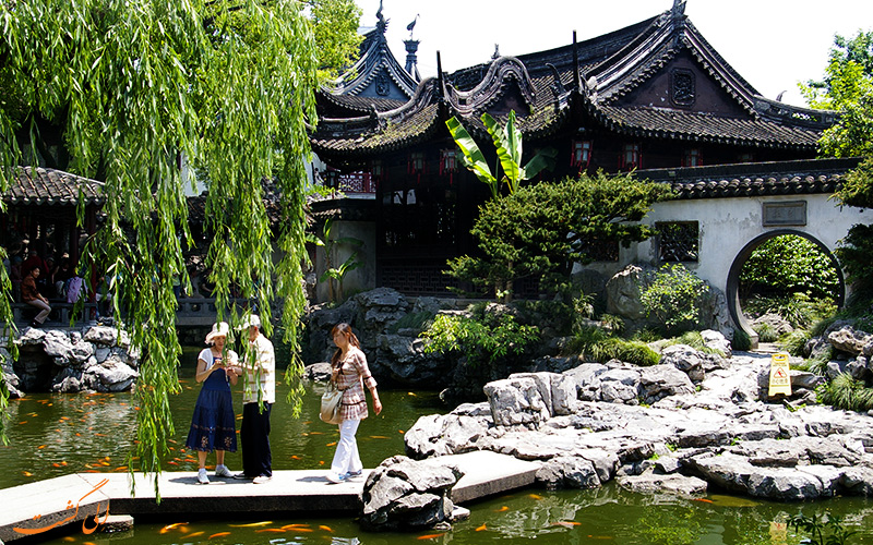 باغ زیبای یویوان در شانگهای چین