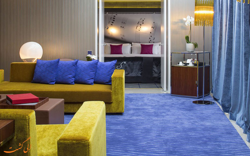 امکانات اتاق های هتل دو سورس پاریس