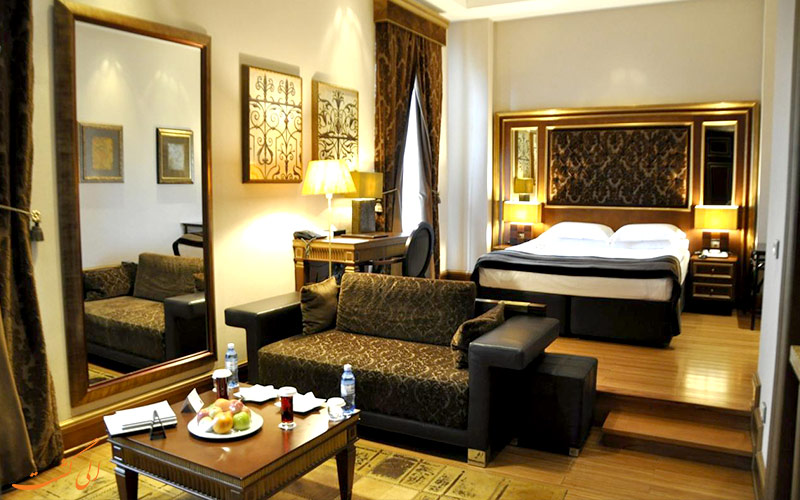 امکانات اتاق های هتل سلطان این بوتیک باکو