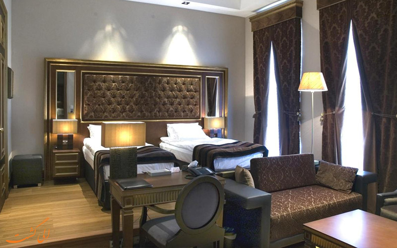 انواع اتاق های هتل سلطان این بوتیک باکو
