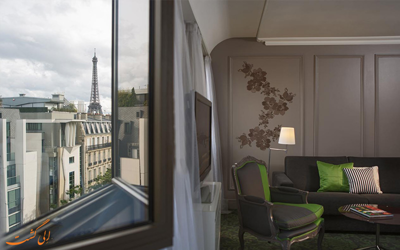 انواع اتاق های هتل رنسانس لو پارک تروکادرو پاریس