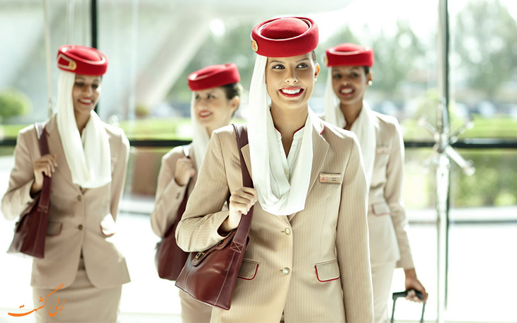 کارکنان هواپیمایی امارات