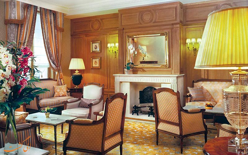 hotel Mayfair Paris- eligasht.com شومینه هتل