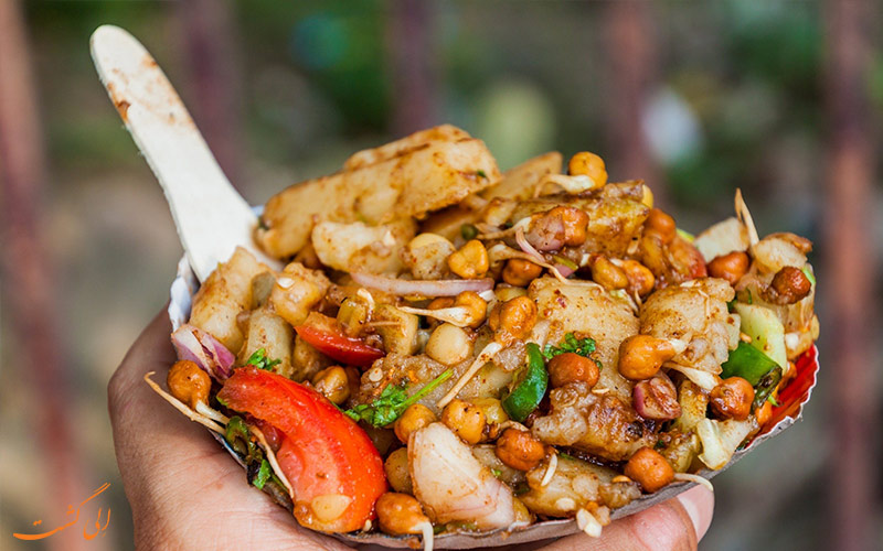 indian street food- غذای خیابانی هند