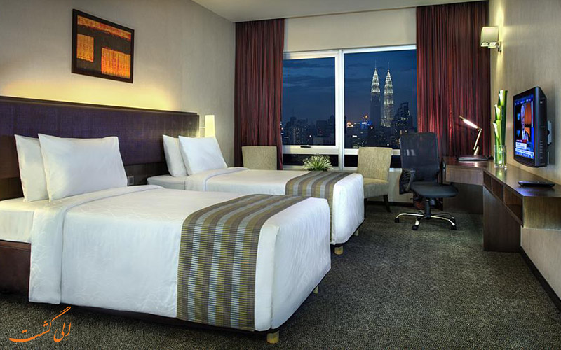 هتل فوراما بوکیت بینتانگ کوالالامپور | اتاق تویین