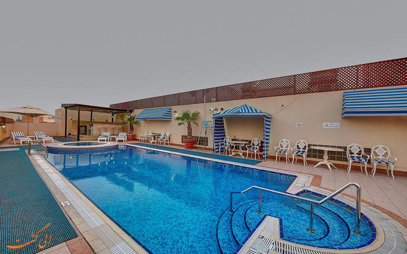 هتل نیهال پالاس دبی | استخر