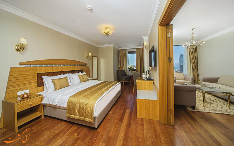 اتاق های هتل گلدن پارک استانبول