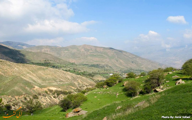نمایی زیبا از دشت آزو نمایی زیبا از دشت آزو - عکس از امیرعباس وفائی