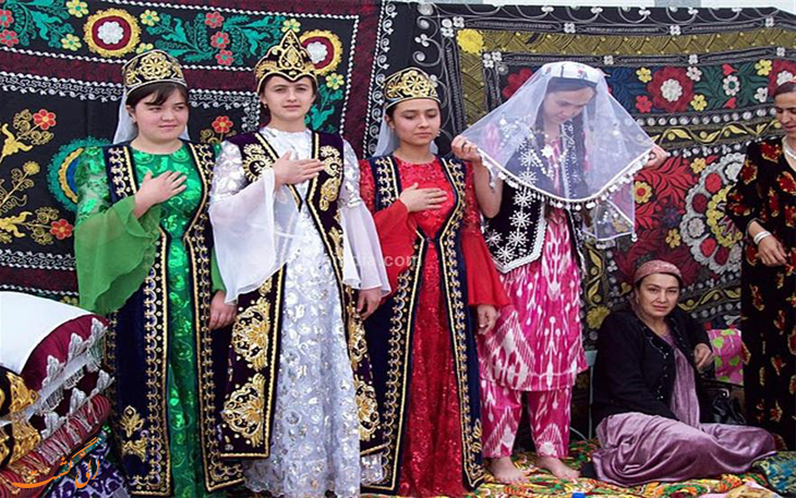نوع پوشش زنان در تاجیکستان