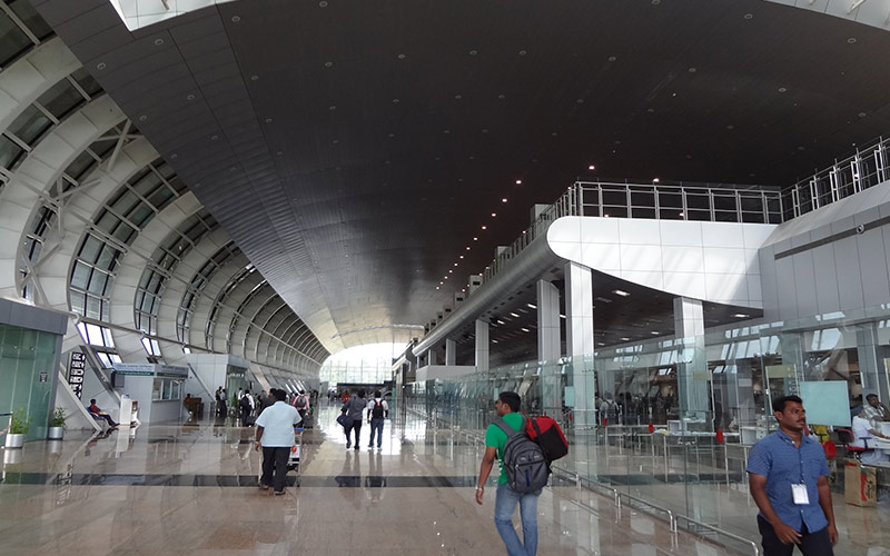 معرفی فرودگاه بین‌المللی تریواندروم هند