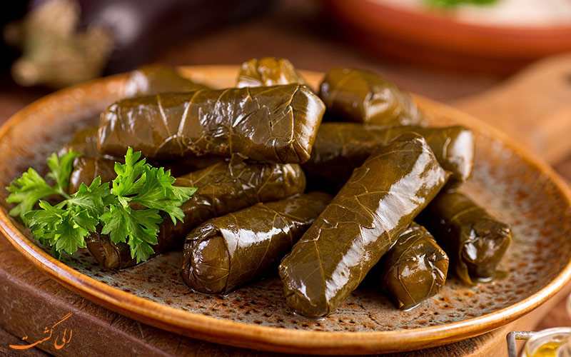 دلمه برگ مو دلمه برگ مو