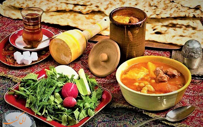 آبگوشت فلفل همدان آبگوشت فلفل همدان