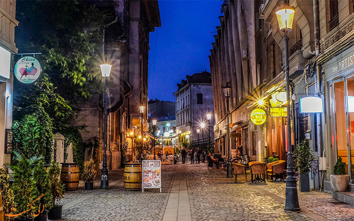 خیابان شهر بخارست