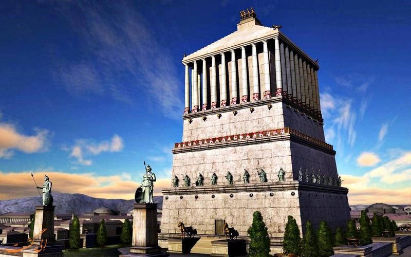 مقبره ای بزرگ در Halicarnassus مقبره ای بزرگ در Halicarnassus