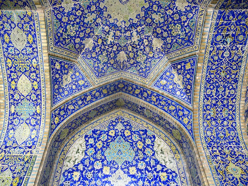 دیواره مسجد کبود تبریز