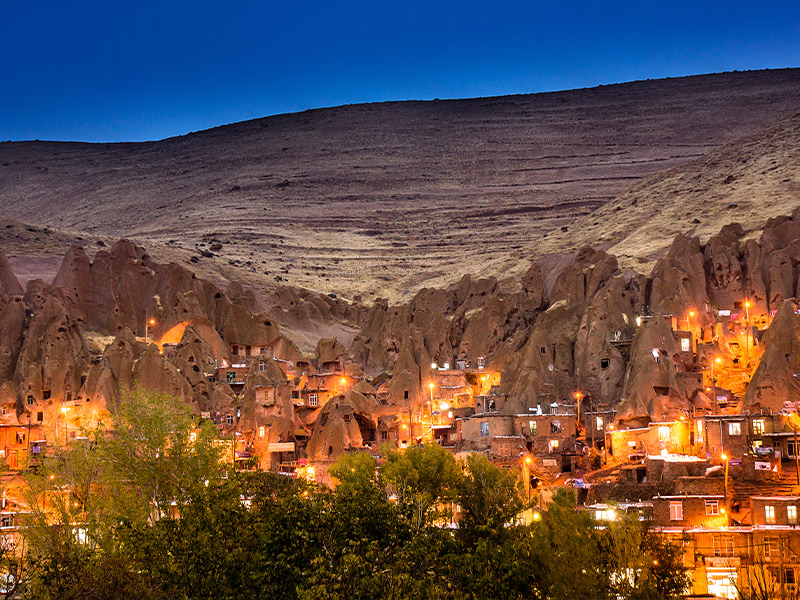 روستای صخره ای کندوان در راهنمای سفر به شهر تبریز