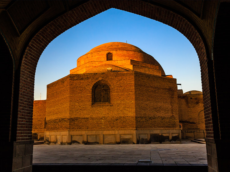 مسجد کبود تبریز در راهنمای سفر به شهر تبریز