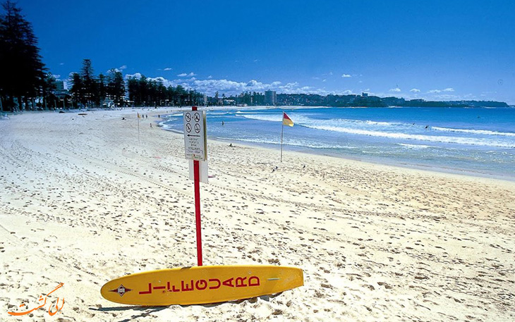 ساحل منلی یکی از سواحل معروف سیدنی