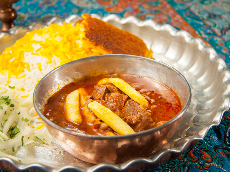 قیمه یزدی - الی گشت