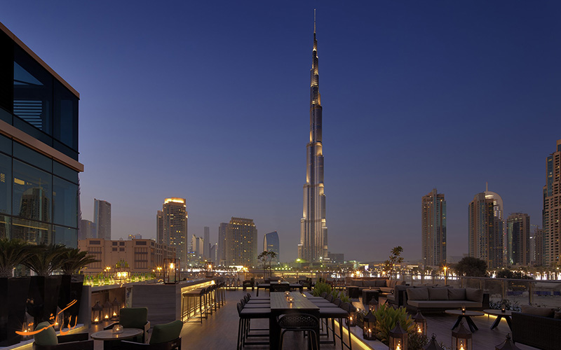 هتل تاج دبی | فضای بیرونی
