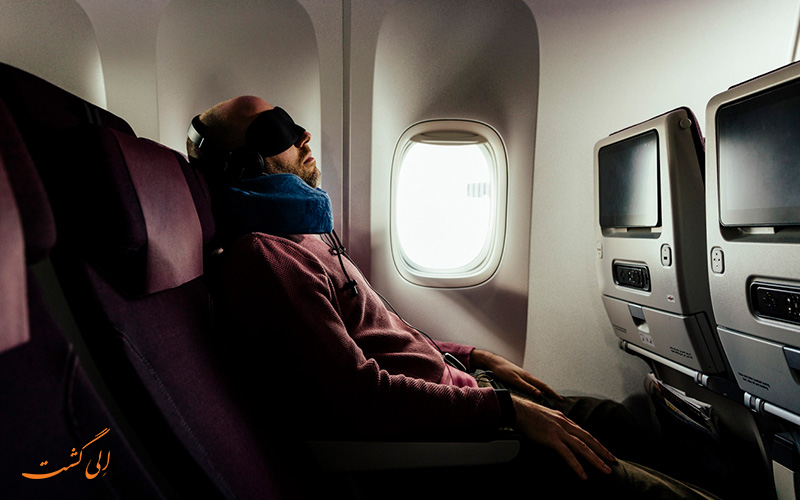 استراحت در طولانی ترین پرواز بدون توقف