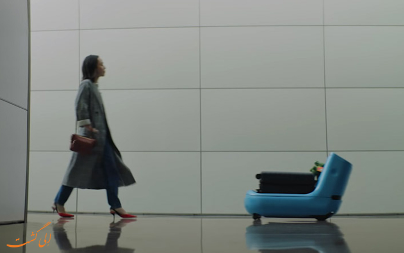 ربات فرودگاهی جدید