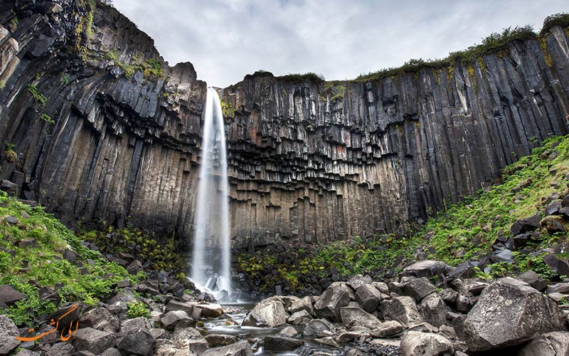 آبشار Svartifoss آبشار Svartifoss