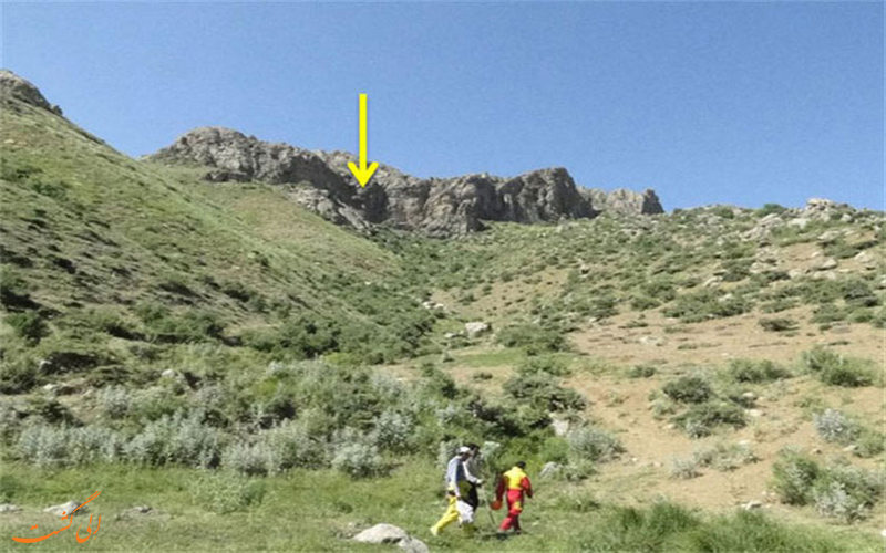 دورنمای غار کونا شم شم دورنمای غار کونا شم شم