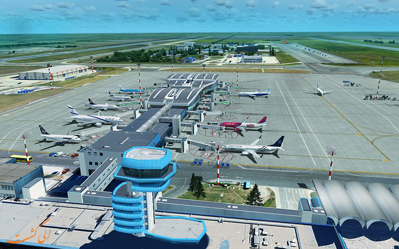 مهمترین فرودگاه رومانی