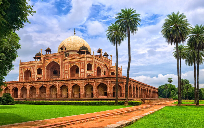 Humayun's-Tomb,-New-Delhi,-India مقبره همایون