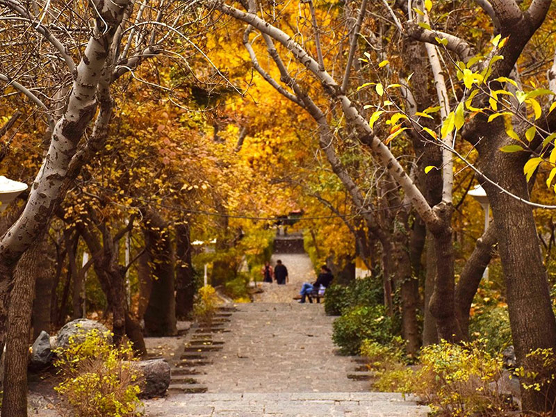 پارک جمشیدیه تهران - الی گشت