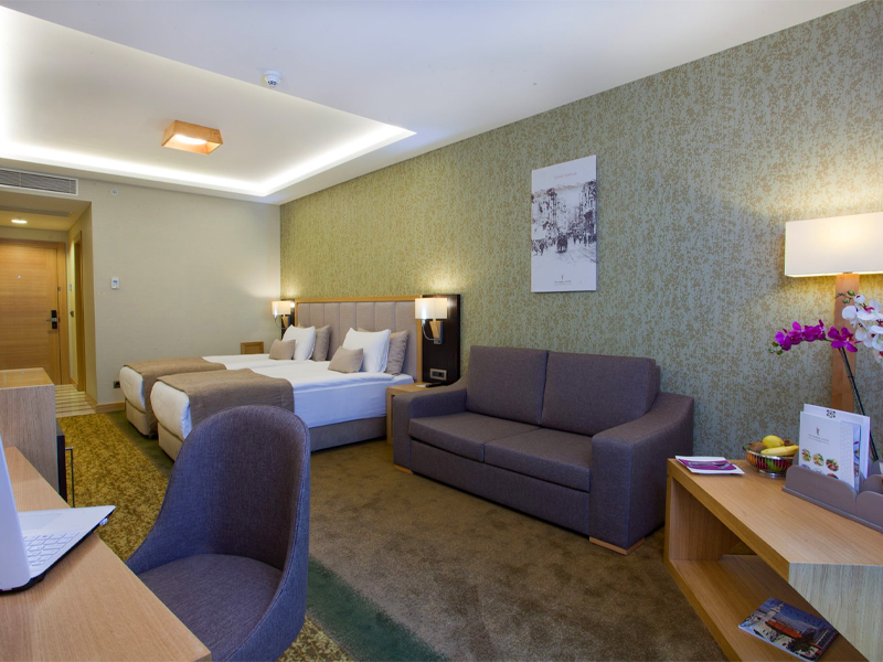اتاق های هتل پارما استانبول - الی گشت