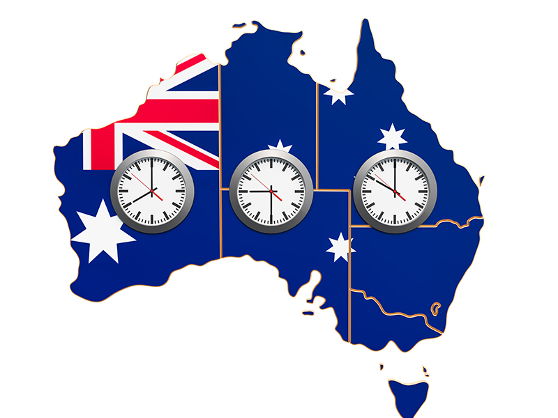 اختلاف ساعت ایران و استرالیا