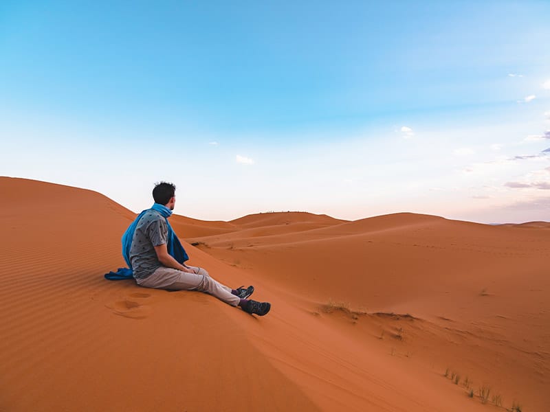 گم‌ شدن در بیابان - الی گشت