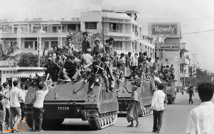ورود ارتش خمر سرخ به کامبوج