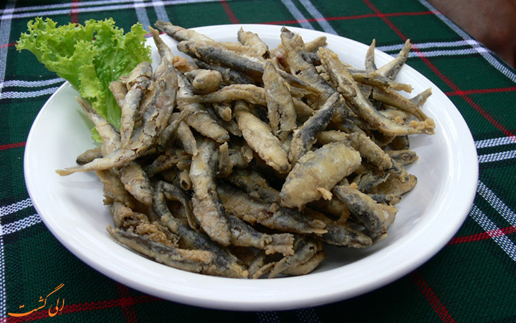 ماهی سرخ شده ماهی سرخ شده