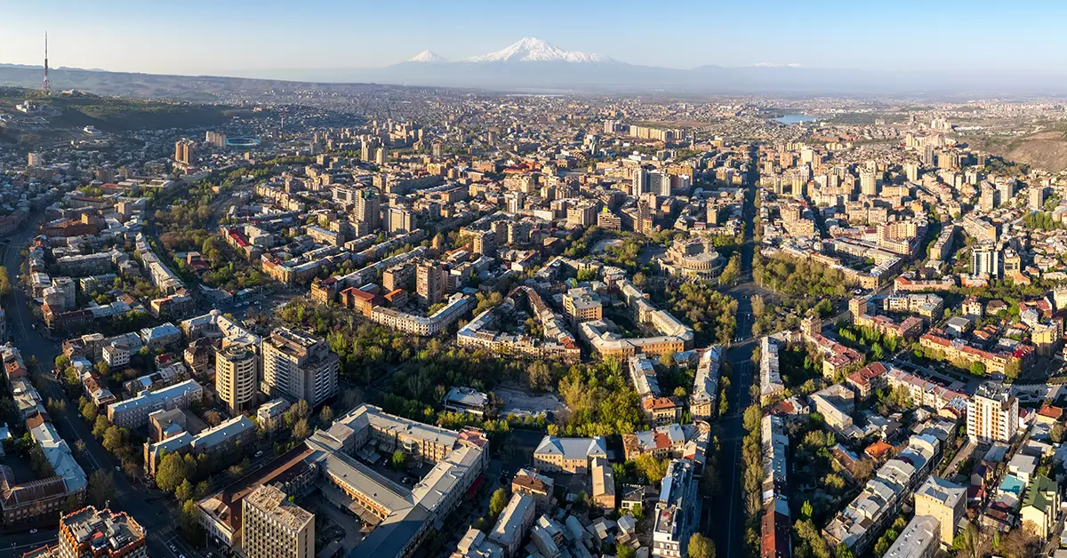 راهنمای تردد در ایروان