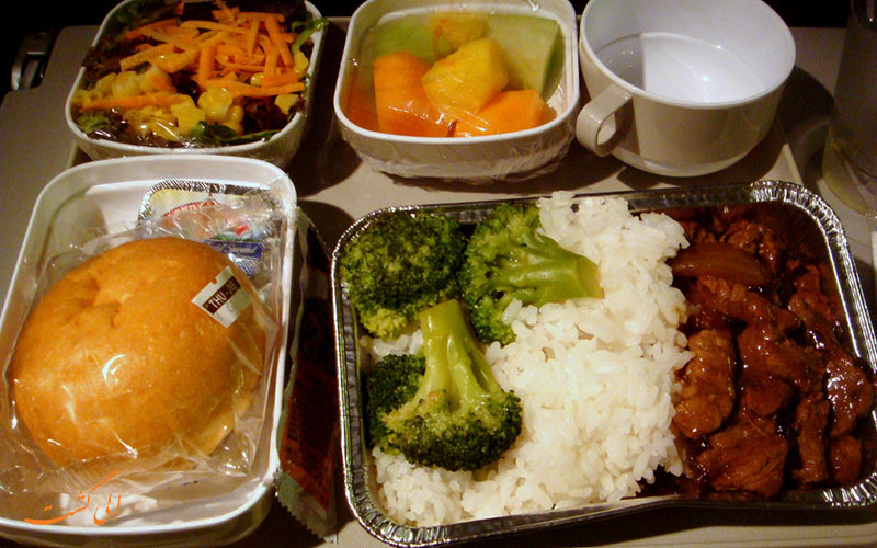 غذای هواپیماها