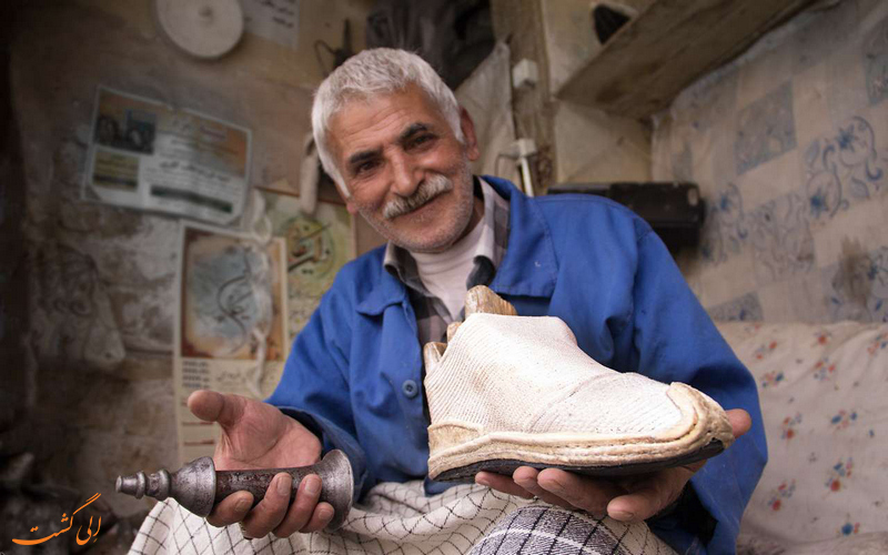 گیوه - یکی از محبوب ترین سوغاتی های ایران