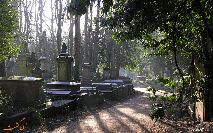 قبرستان قدیمی هایگیت در انگلیس
