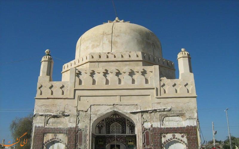 نمای خارجی مقبره سید غلام در چابهار