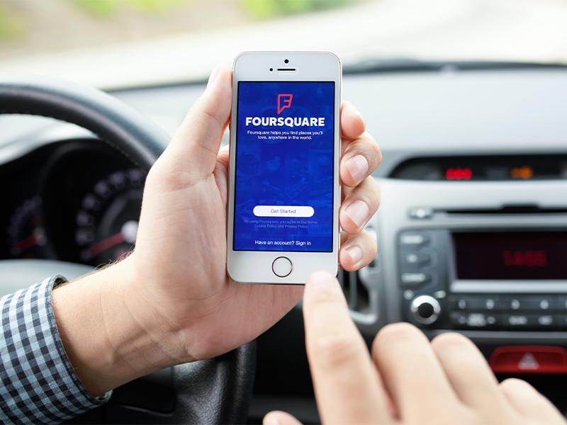 اپلیکیشن فوراسکوئر سیتی گاید