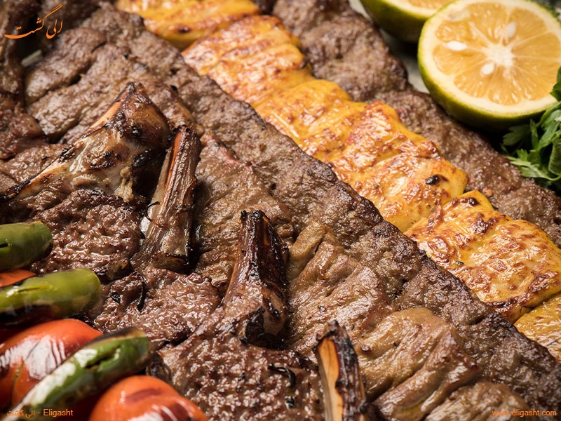 شیشلیک - غذاهای ایرانی - الی گشت