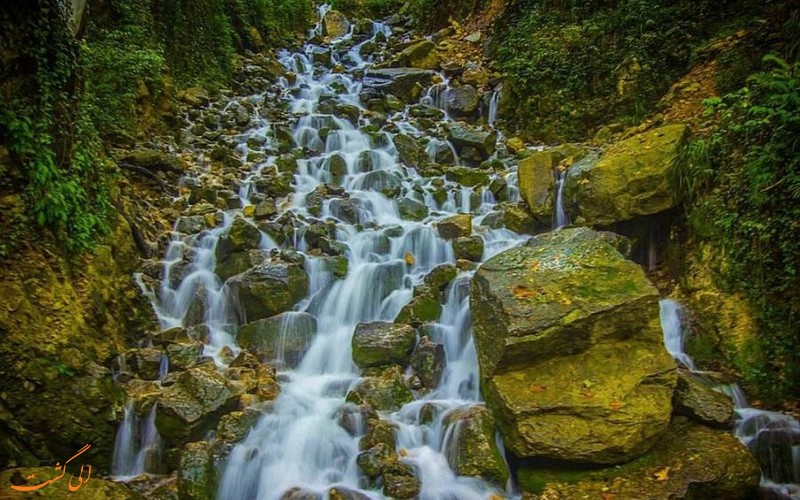 آبشار آب پری در مازندران