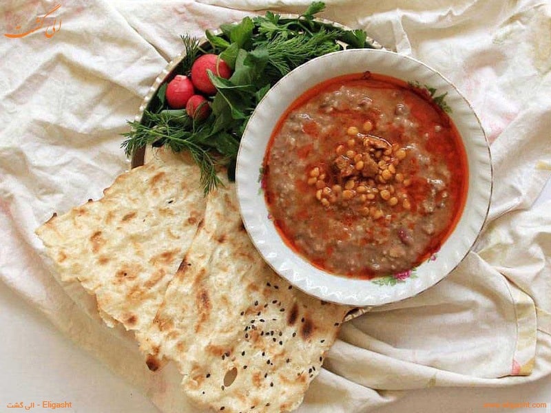 آش شله - غذاهای ایرانی - الی گشت