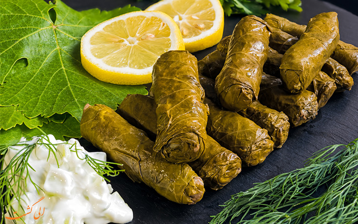 دلمه برگ مو دلمه برگ مو