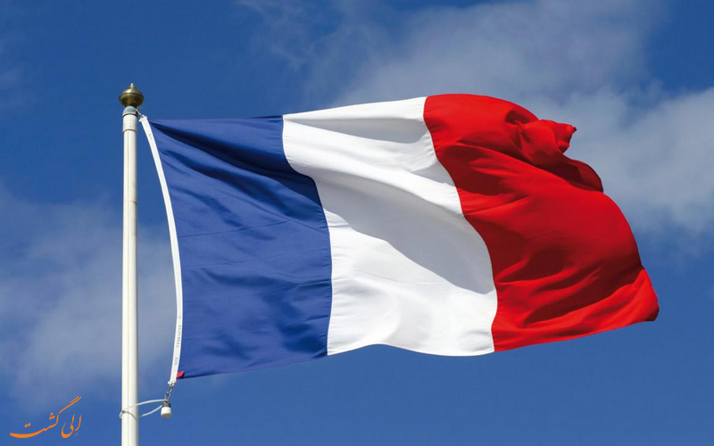 تصاویر پرچم کشور فرانسه