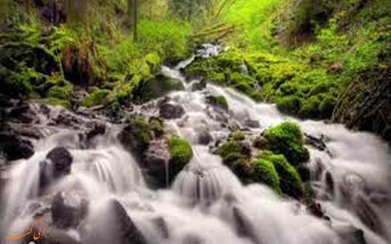 آبشار زیبای آب پری در مازندران